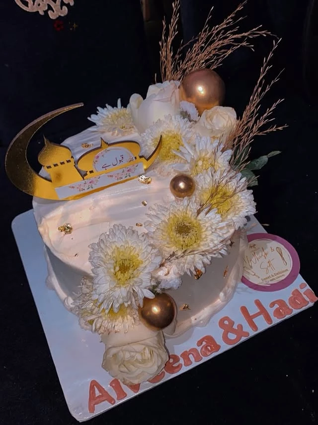 Nikkah/Wedding Cake